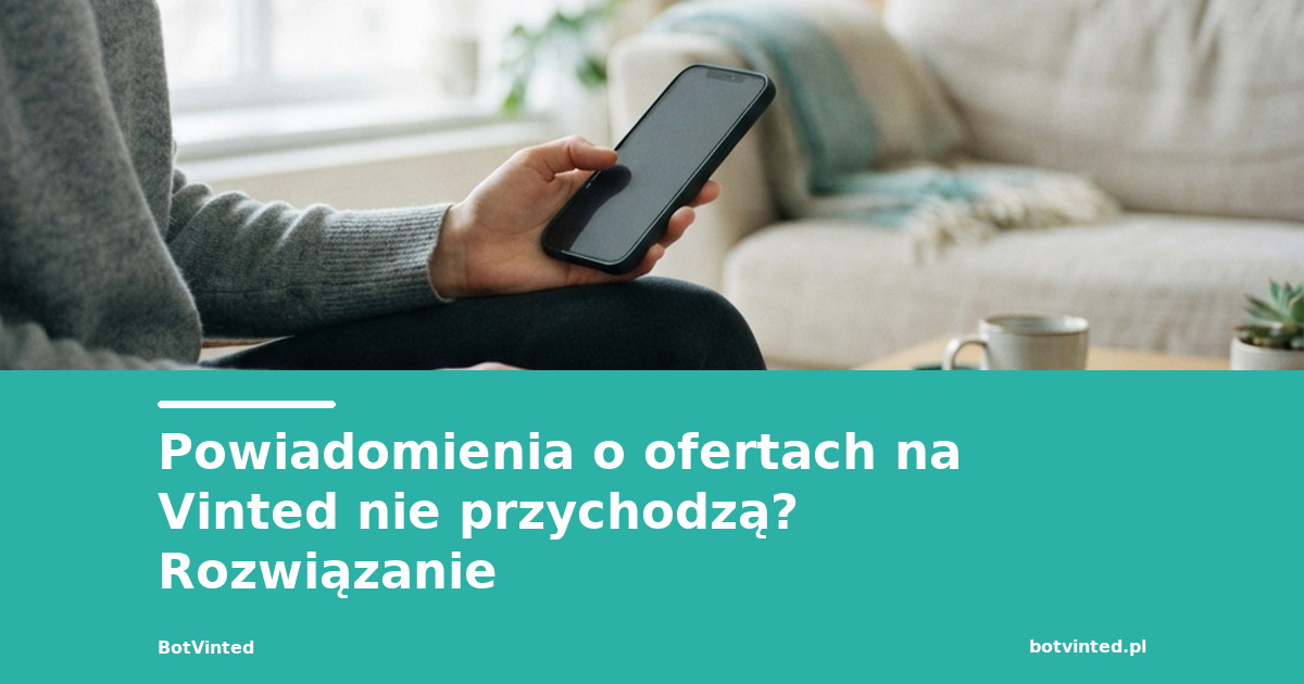 Dlaczego powiadomienia o ofertach na Vinted nie przychodzą